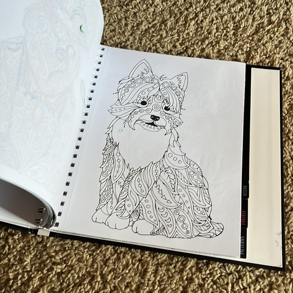 Kaleidoscope coloring book - Picture 6 of 8